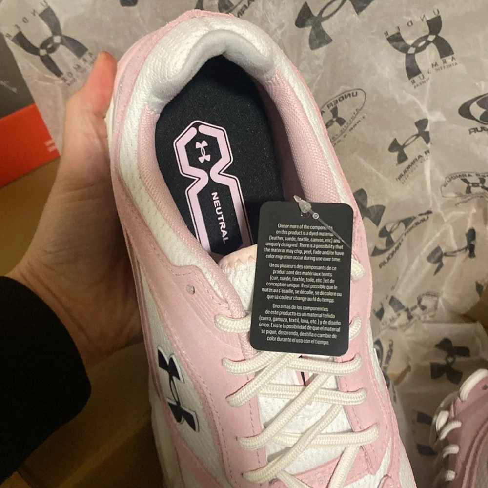 Under Armour US HOVR Apparition unisex pink sneaker - Picture 9 of 13